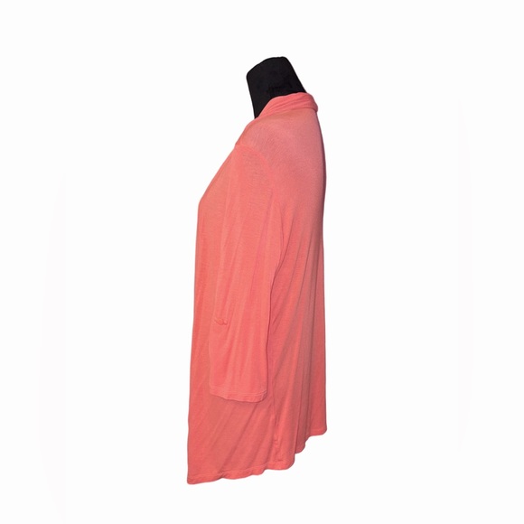 🆕💜 Women’s Coral Drape Cardigan M Lightweight - Picture 4 of 8